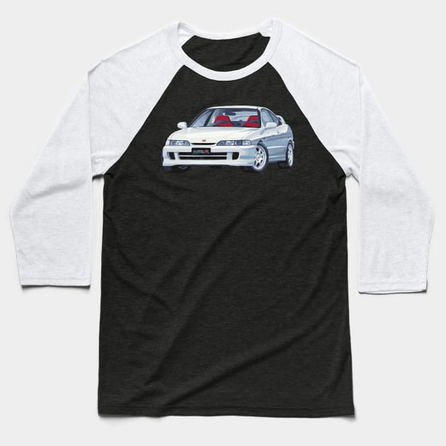 integra type r dc2 jdm Baseball T-Shirt by cowtown_cowboy